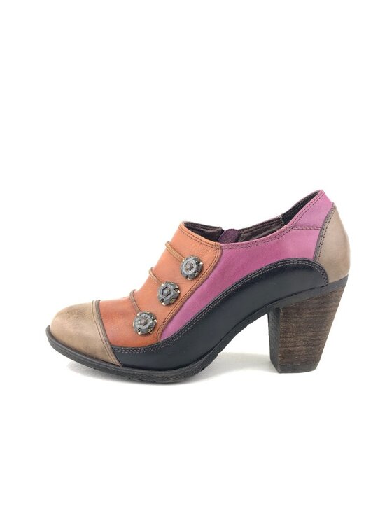 Spring Step Shoes - L'Artiste by Spring Step Blueberry Colorblock Ankle Boots EUR 39